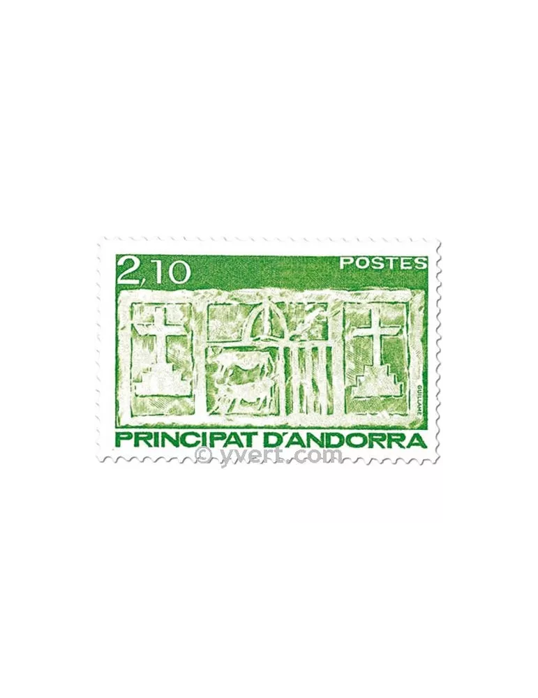 n° 390/391 - Timbre Andorre Poste