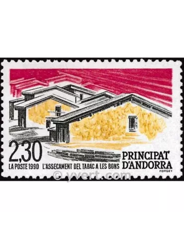 n° 395 - Timbre Andorre Poste