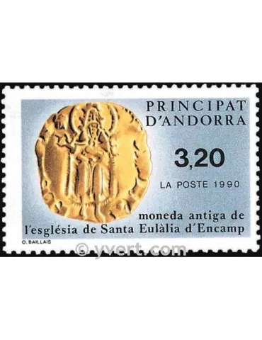 n° 397 - Timbre Andorre Poste