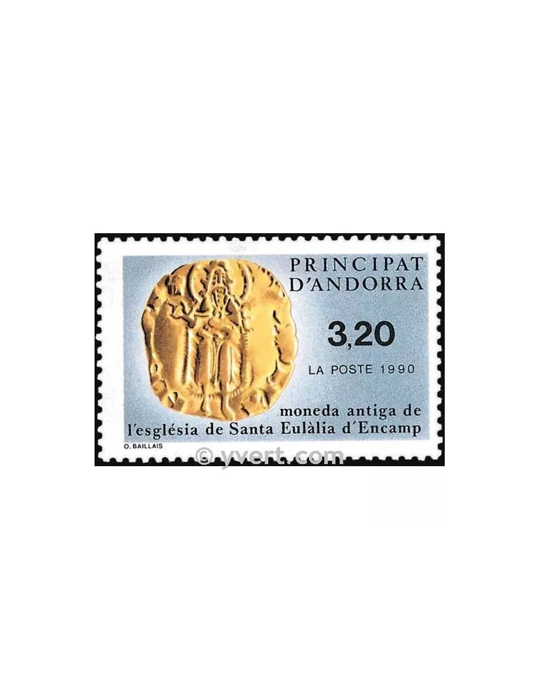 n° 397 - Timbre Andorre Poste