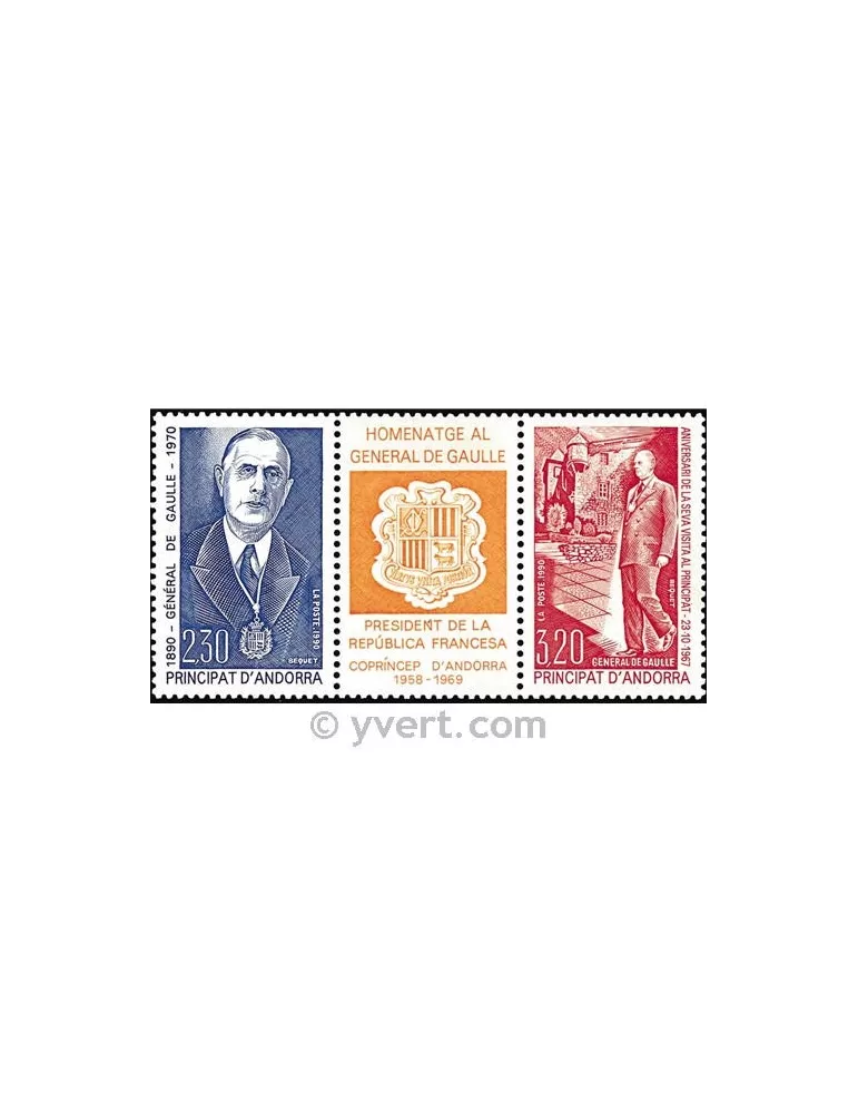 n° 399A - Timbre Andorre Poste