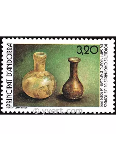 n° 404 - Timbre Andorre Poste