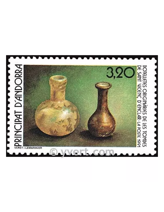 n° 404 - Timbre Andorre Poste