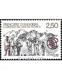 n° 407 - Timbre Andorre Poste