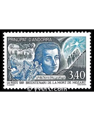 n° 408 - Timbre Andorre Poste