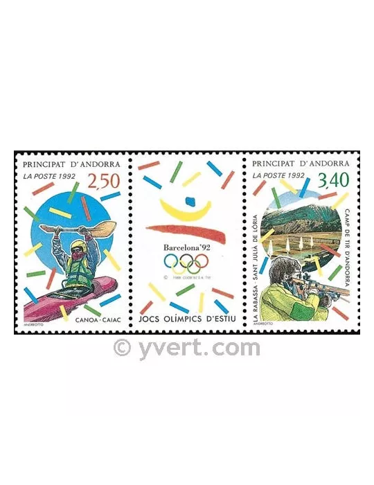 n° 419A - Timbre Andorre Poste