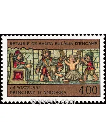 n° 422 - Timbre Andorre Poste