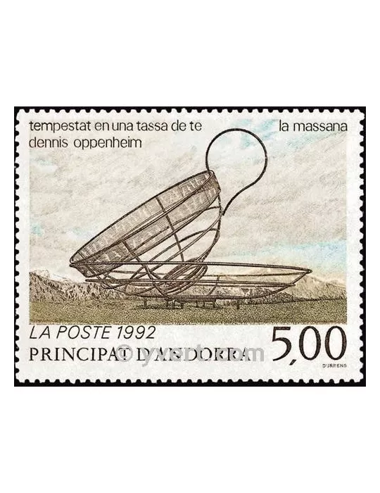 n° 424 - Timbre Andorre Poste