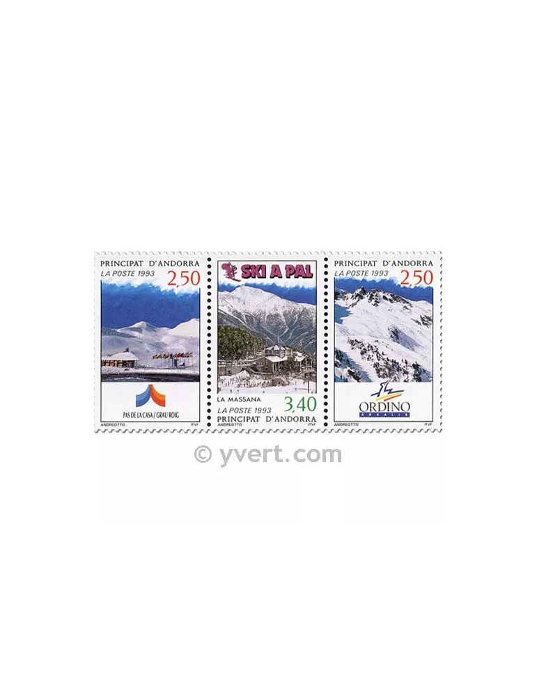 n° 429A - Timbre Andorre Poste
