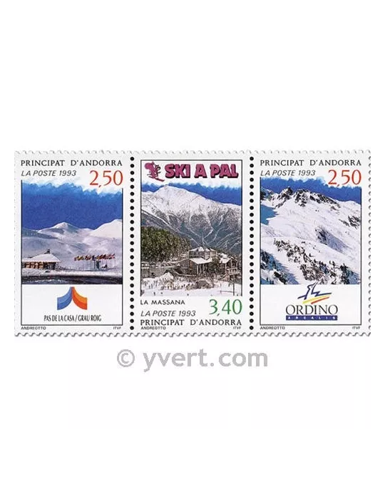 n° 429A - Timbre Andorre Poste