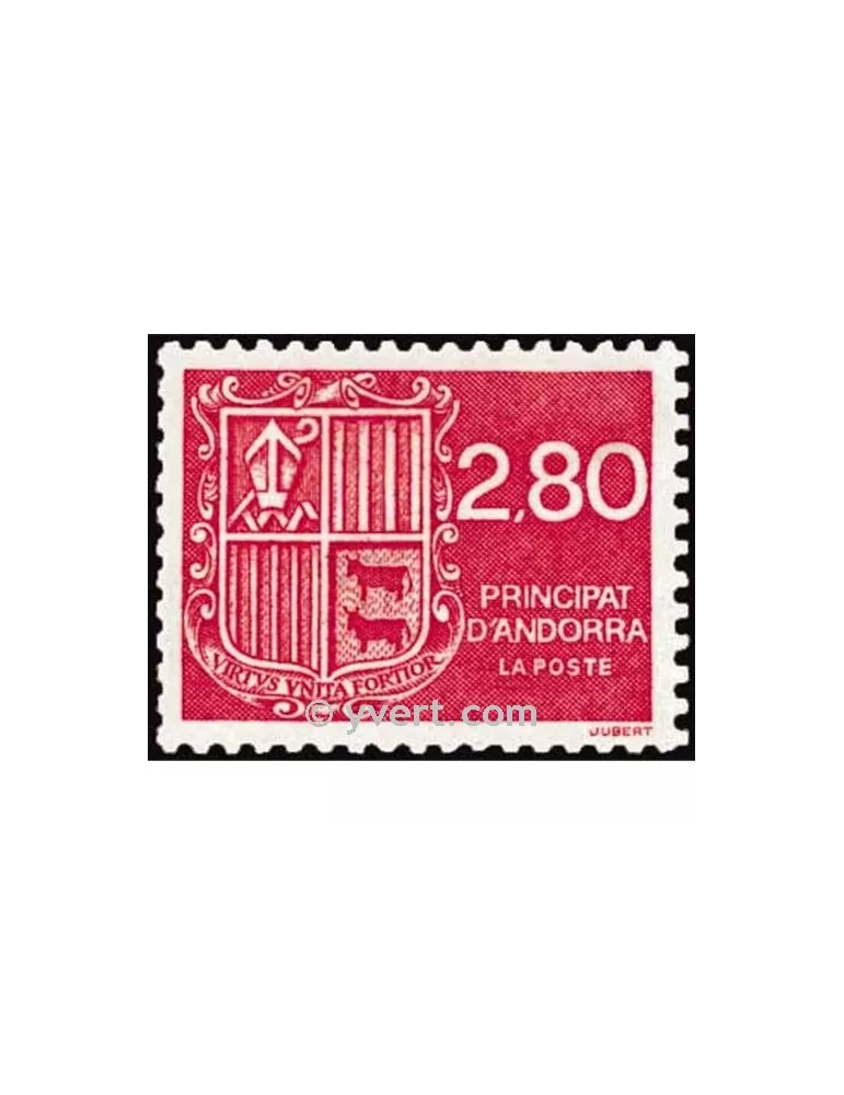 n° 435 - Timbre Andorre Poste