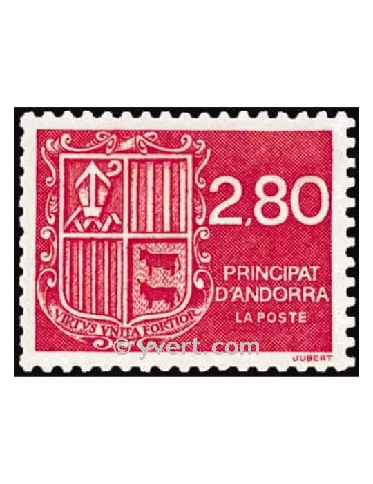 n° 435 - Timbre Andorre Poste