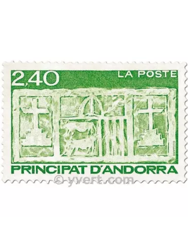 n° 436/437 - Timbre Andorre Poste