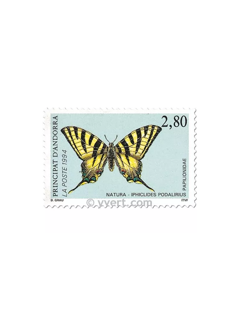 n° 451/452 - Timbre Andorre Poste