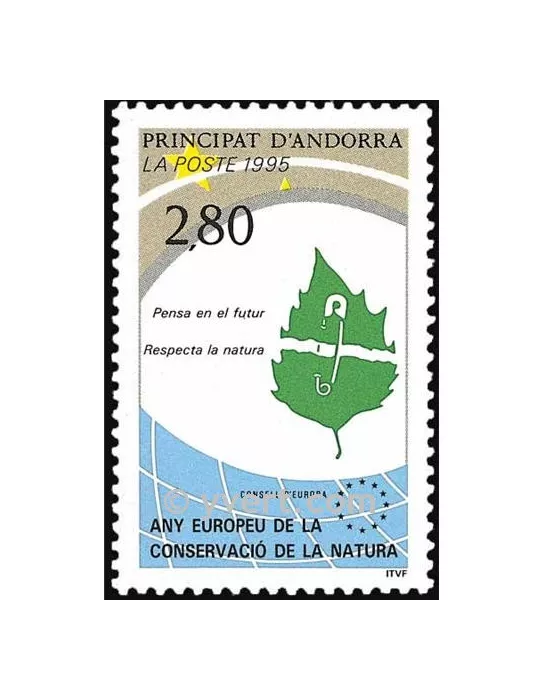 n° 454 - Timbre Andorre Poste