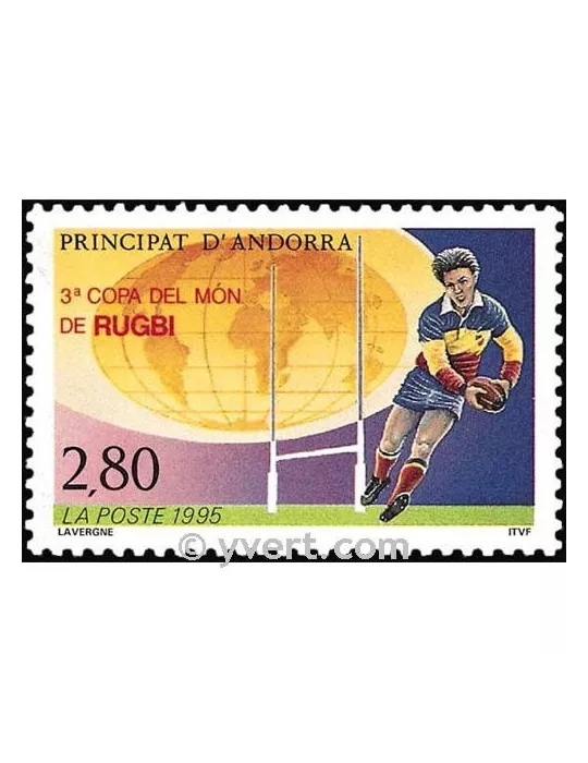 n° 455 - Timbre Andorre Poste