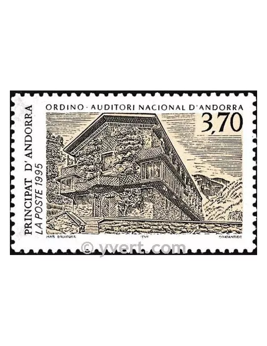 n° 460 - Timbre Andorre Poste