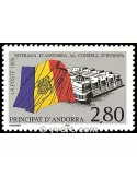 n° 466 - Timbre Andorre Poste
