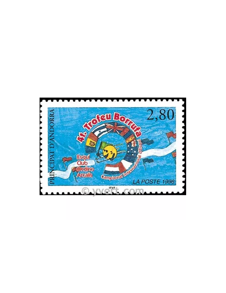 n° 467 - Timbre Andorre Poste
