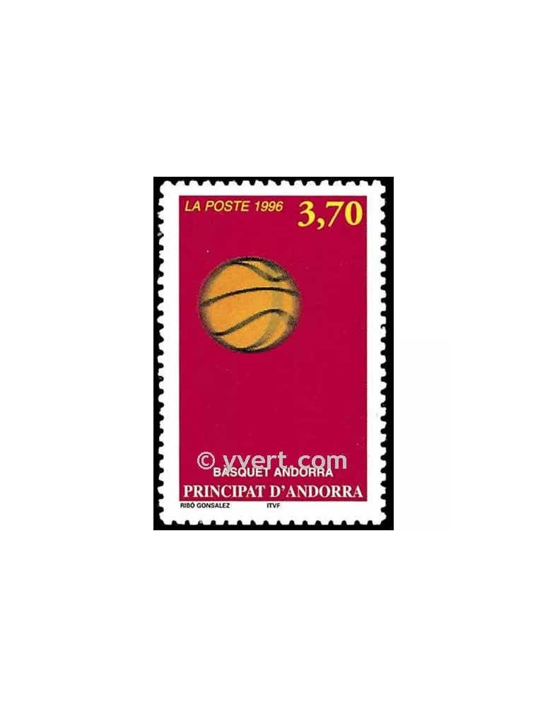 n° 468 - Timbre Andorre Poste
