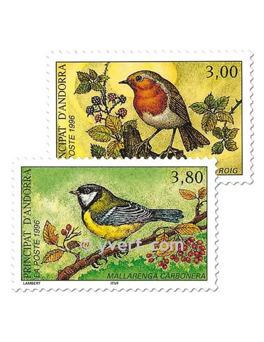 n° 470/471 - Timbre Andorre Poste