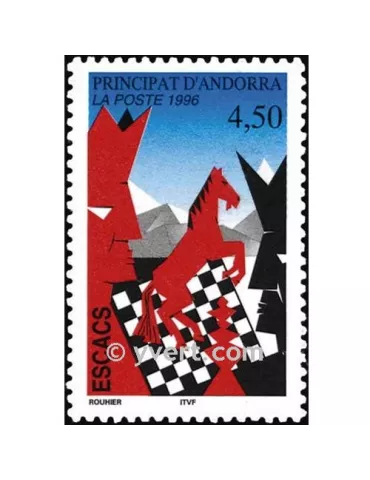 n° 477 - Timbre Andorre Poste