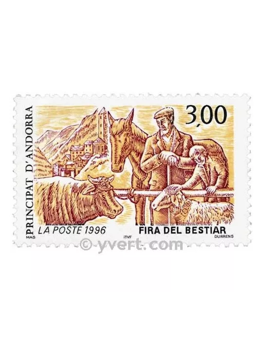 n° 481 - Timbre Andorre Poste