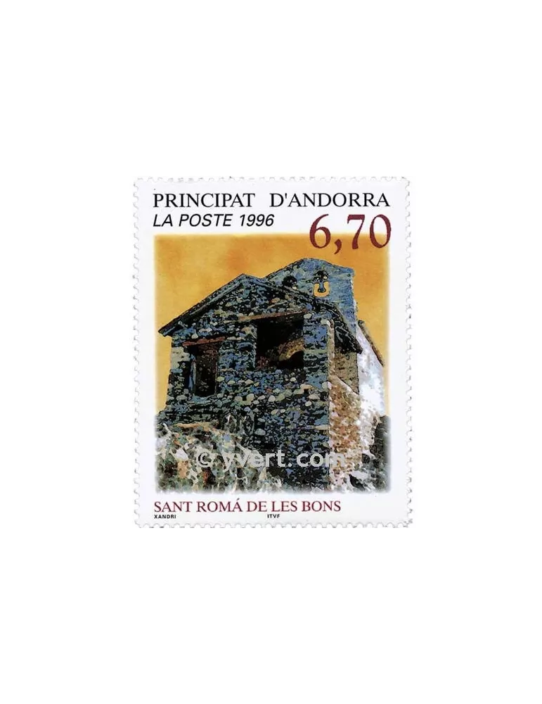 n° 482 - Timbre Andorre Poste