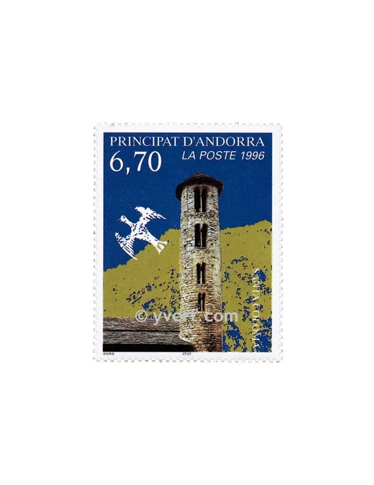 n° 483 - Timbre Andorre Poste
