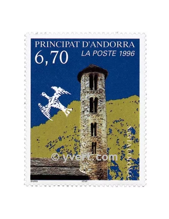 n° 483 - Timbre Andorre Poste