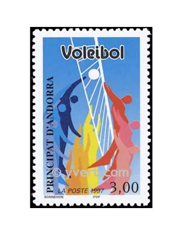 n° 486 - Timbre Andorre Poste