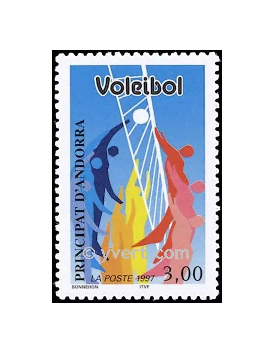 n° 486 - Timbre Andorre Poste