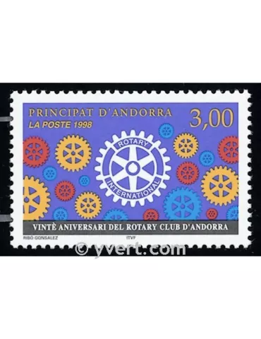 n° 500 - Timbre Andorre Poste