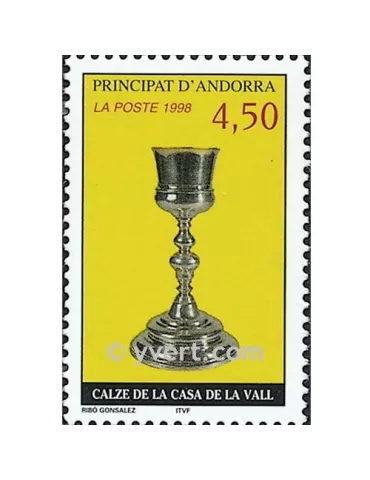 n° 506 - Timbre Andorre Poste