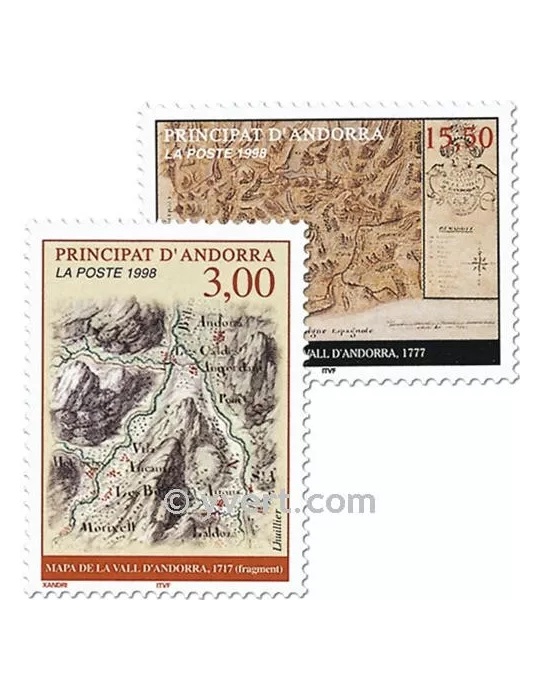 n° 508/509 - Timbre Andorre Poste