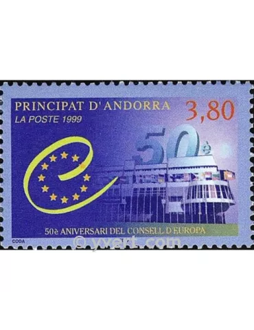 n° 515 - Timbre Andorre Poste