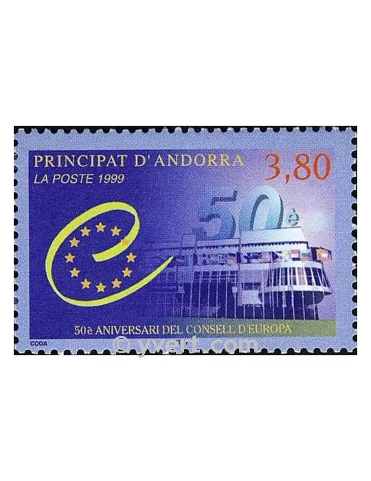 n° 515 - Timbre Andorre Poste