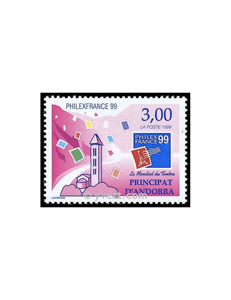 n° 518 - Timbre Andorre Poste