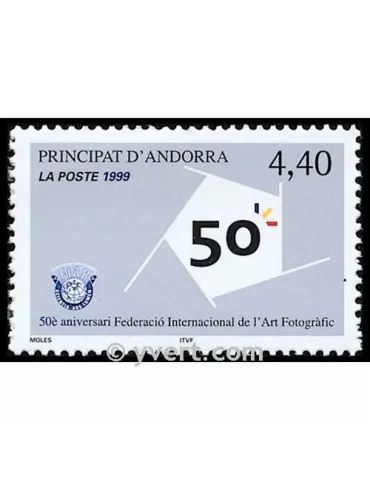n° 521 - Timbre Andorre Poste
