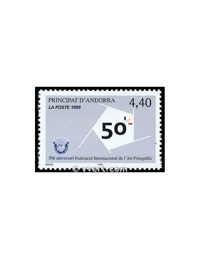 n° 521 - Timbre Andorre Poste