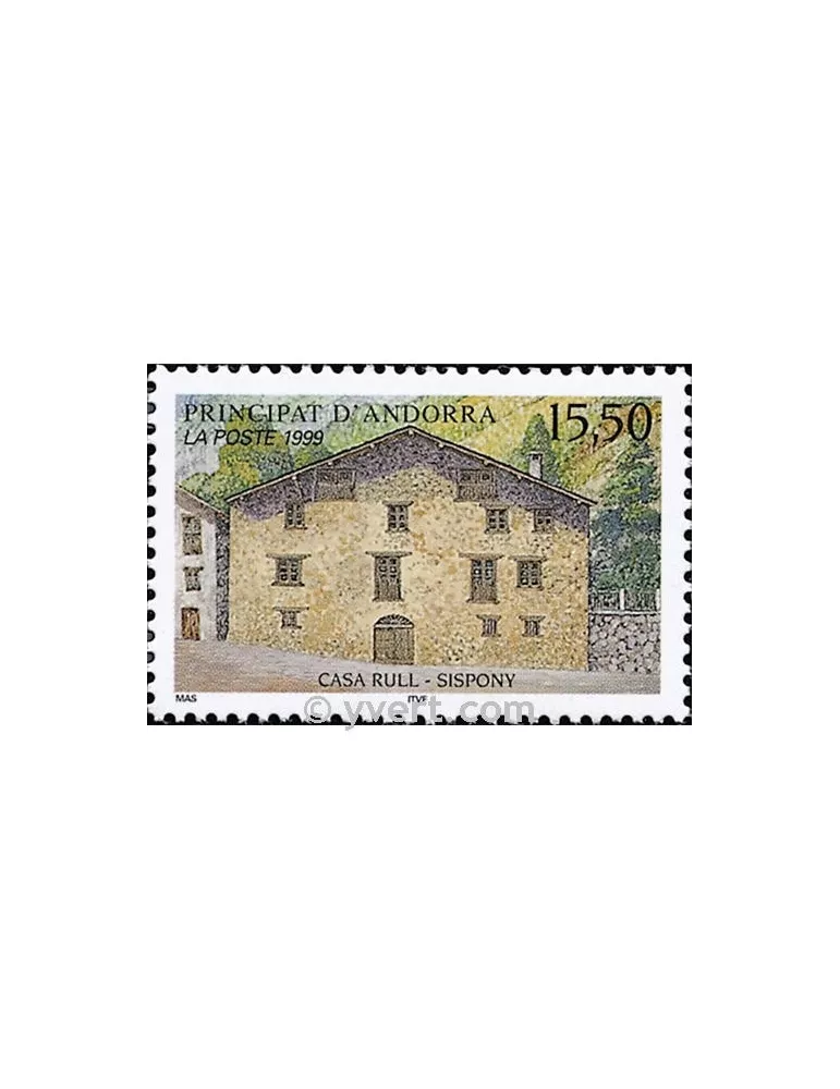 n° 522 - Timbre Andorre Poste