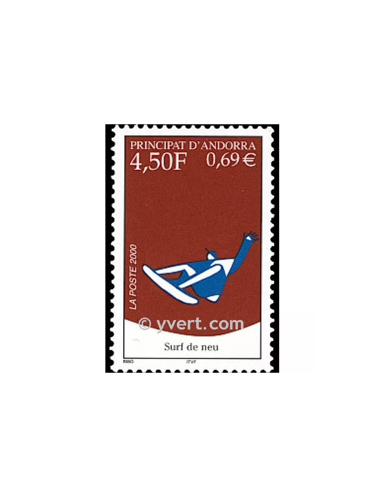 n° 526 - Timbre Andorre Poste