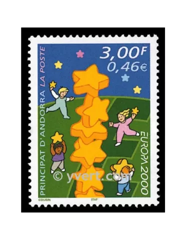 n° 529 - Timbre Andorre Poste