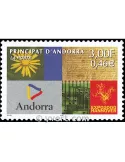 n° 536 - Timbre Andorre Poste