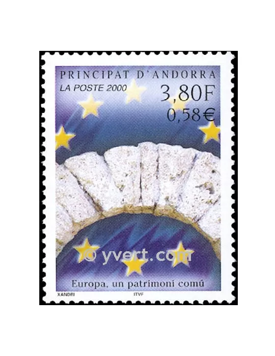 n° 537 - Timbre Andorre Poste