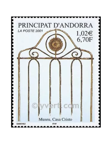 n° 541 - Timbre Andorre Poste