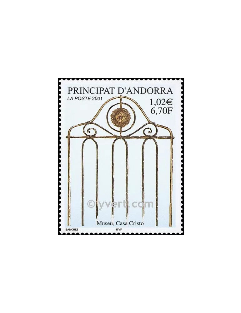 n° 541 - Timbre Andorre Poste