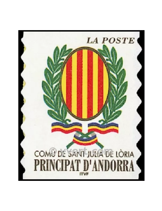 n° 542 - Timbre Andorre Poste