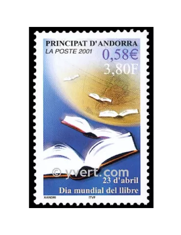 n° 545 - Timbre Andorre Poste