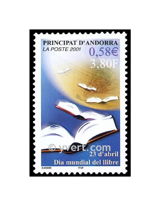 n° 545 - Timbre Andorre Poste